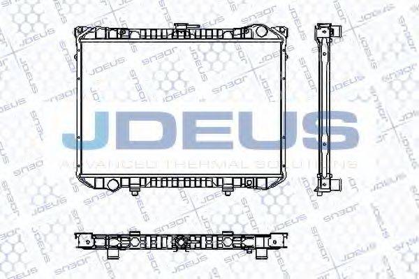 JDEUS RA0190160 Радіатор, охолодження двигуна