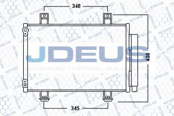 JDEUS 742M17 Конденсатор, кондиціонер