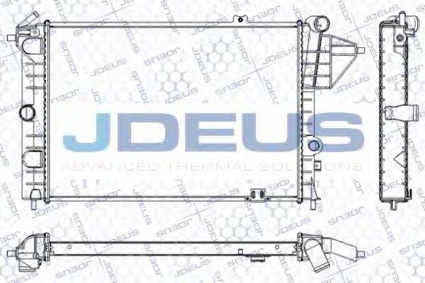 JDEUS RA0200580 Радіатор, охолодження двигуна