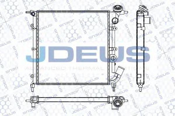 JDEUS RA0230271 Радіатор, охолодження двигуна