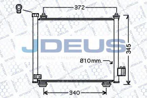 JDEUS 742M11 Конденсатор, кондиціонер