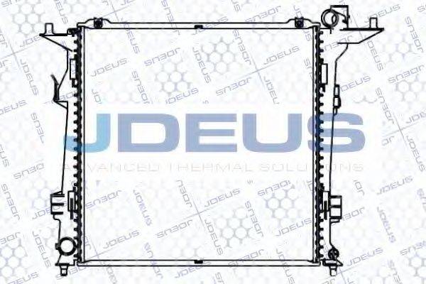 JDEUS 065M11 Радіатор, охолодження двигуна