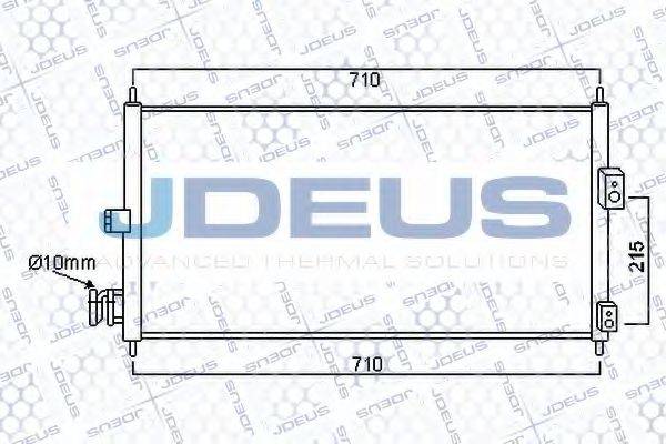 JDEUS 719M26 Конденсатор, кондиціонер