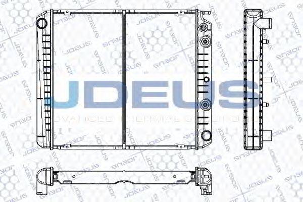 JDEUS RA0310220 Радіатор, охолодження двигуна