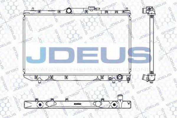 JDEUS 028M66 Радіатор, охолодження двигуна