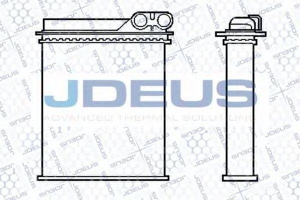 JDEUS RA2230000 Теплообмінник, опалення салону