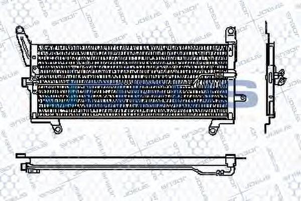 JDEUS RA7110350 Конденсатор, кондиціонер