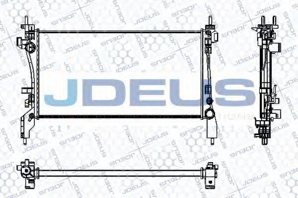 JDEUS RA0111280 Радіатор, охолодження двигуна