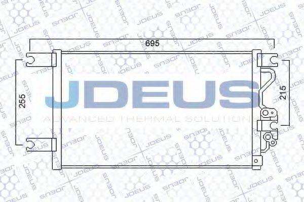 JDEUS 718M36 Конденсатор, кондиціонер