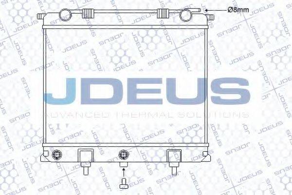 JDEUS 002M21 Радіатор, охолодження двигуна