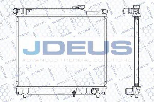 JDEUS 042M15 Радіатор, охолодження двигуна