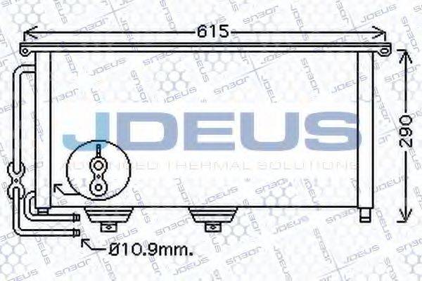 JDEUS 717M50 Конденсатор, кондиціонер