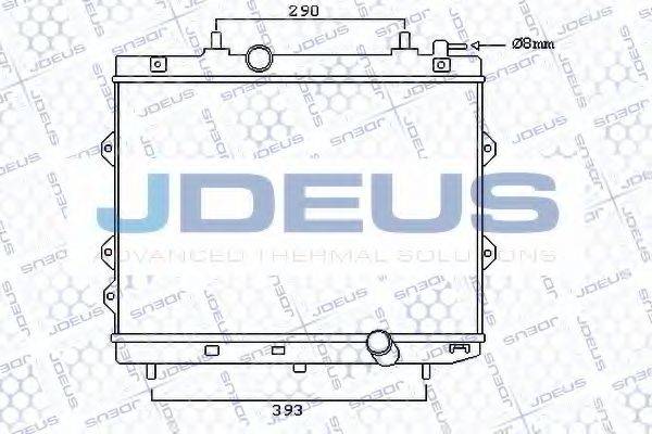 JDEUS 065M13 Радіатор, охолодження двигуна