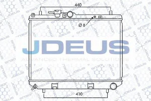 JDEUS 009M05 Радіатор, охолодження двигуна