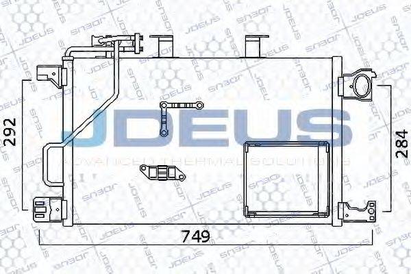 JDEUS 717M44A Конденсатор, кондиціонер