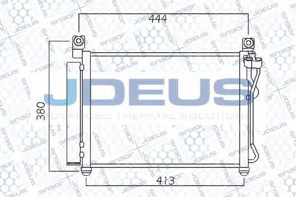 JDEUS 765M14 Конденсатор, кондиціонер