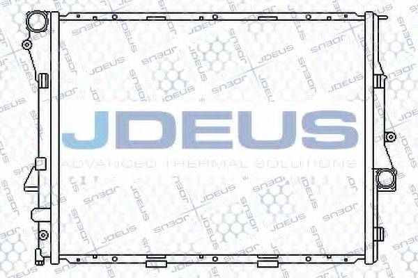 JDEUS 005M27 Радіатор, охолодження двигуна