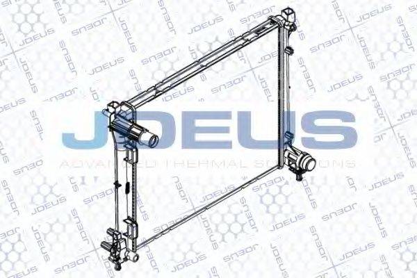 JDEUS RA0360170 Радіатор, охолодження двигуна