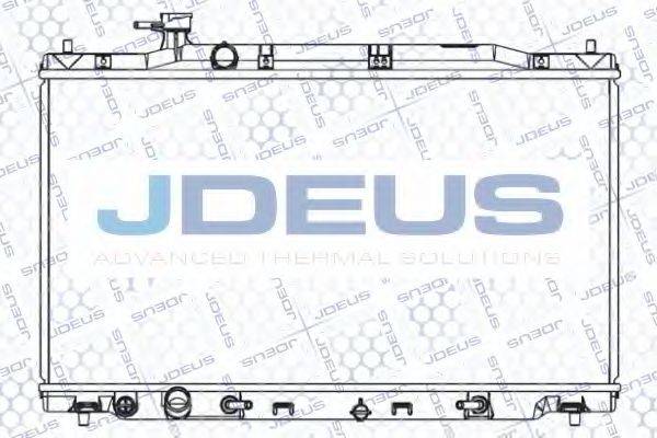 JDEUS 013M33 Радіатор, охолодження двигуна