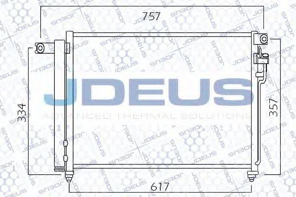 JDEUS 765M24 Конденсатор, кондиціонер