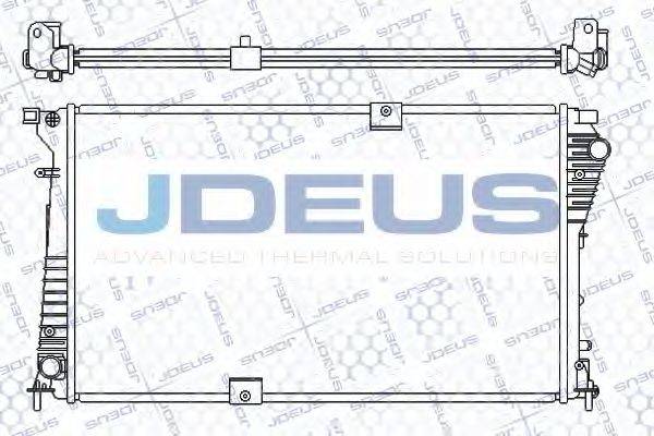 JDEUS 023M39 Радіатор, охолодження двигуна