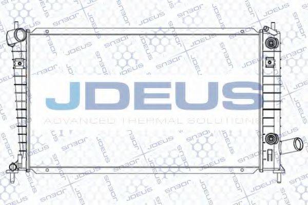 JDEUS 024M03 Радіатор, охолодження двигуна