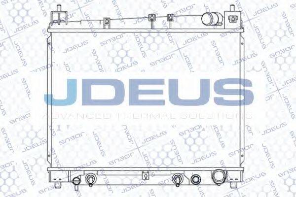 JDEUS 028M89 Радіатор, охолодження двигуна