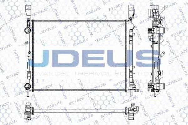 JDEUS RA0231080 Радіатор, охолодження двигуна