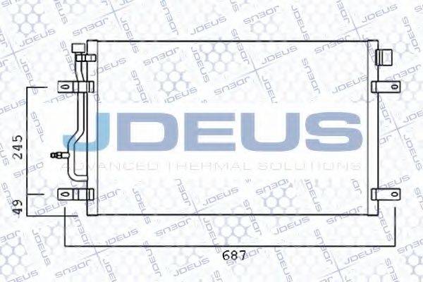 JDEUS 701M35 Конденсатор, кондиціонер