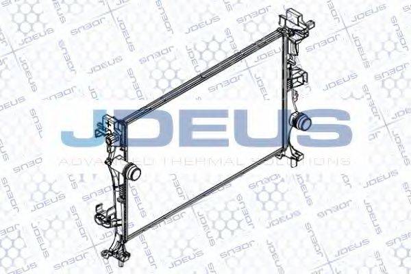 JDEUS RA0111410 Радіатор, охолодження двигуна