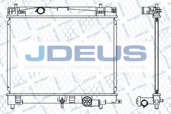 JDEUS 028M84 Радіатор, охолодження двигуна