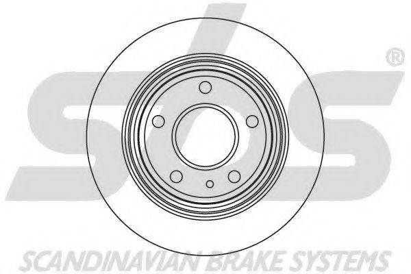 SBS 1815201552 гальмівний диск