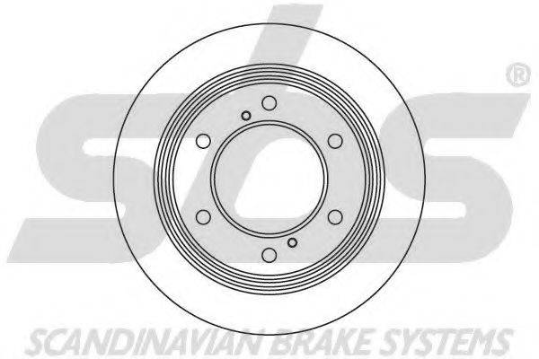 SBS 1815202266 гальмівний диск