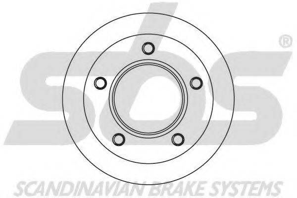 SBS 1815203314 гальмівний диск