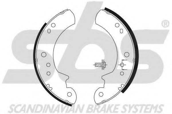 SBS 18492725446 Комплект гальмівних колодок