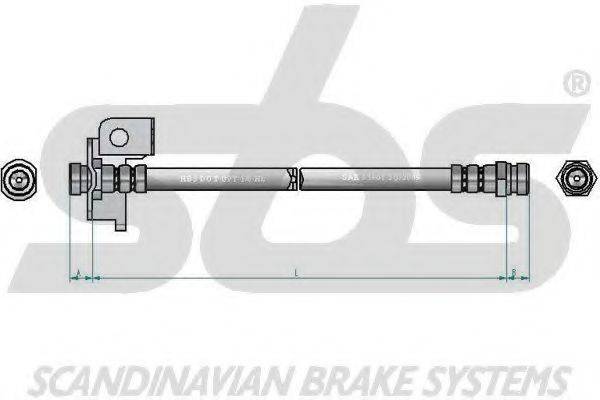 SBS 1330853482 Гальмівний шланг