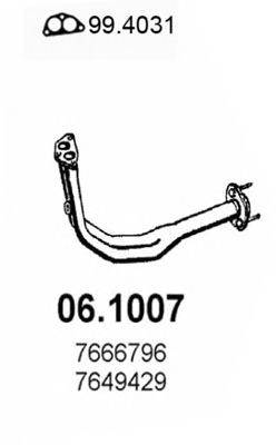 ASSO 061007 Труба вихлопного газу