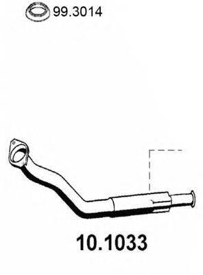 ASSO 101033 Труба вихлопного газу