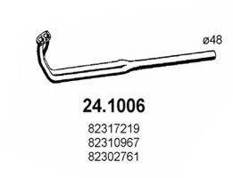 ASSO 241006 Труба вихлопного газу