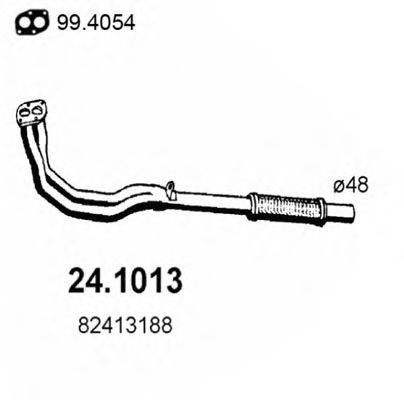 ASSO 241013 Труба вихлопного газу
