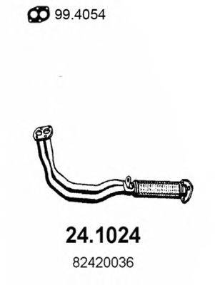 ASSO 241024 Труба вихлопного газу