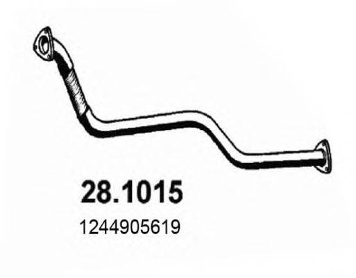 ASSO 281015 Труба вихлопного газу