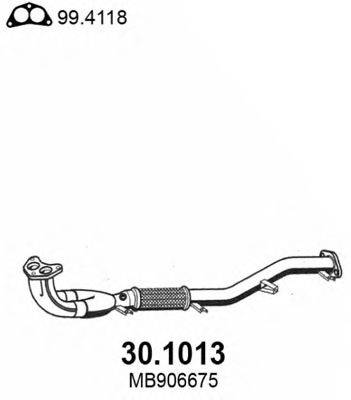 ASSO 301013 Труба вихлопного газу