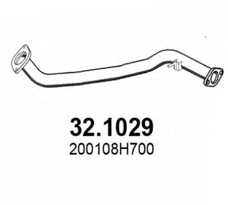 ASSO 321029 Труба вихлопного газу