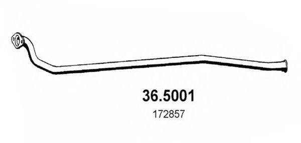 ASSO 365001 Труба вихлопного газу