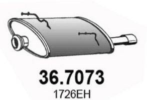 ASSO 367073 Глушник вихлопних газів кінцевий