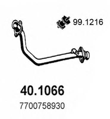 ASSO 401066 Труба вихлопного газу