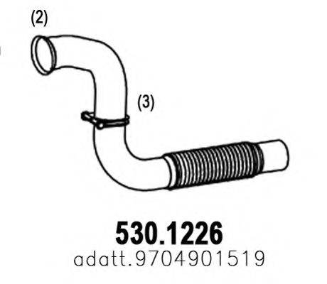 ASSO 5301226 Труба вихлопного газу