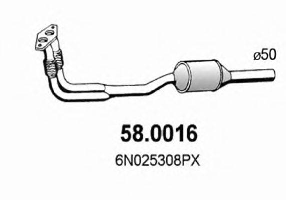 ASSO 580016 Каталізатор