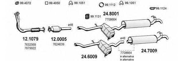 ASSO ART1273 Система випуску ОГ